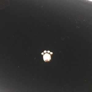 Pandora silver charm dog paw